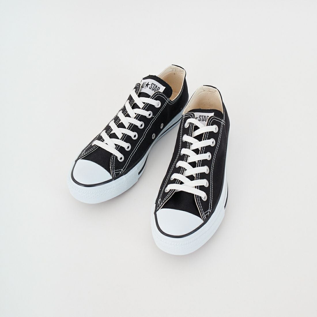 CONVERSE [コンバース] オールスターOX キャンバススニーカー [CANVAS-AS-OX] BLACK