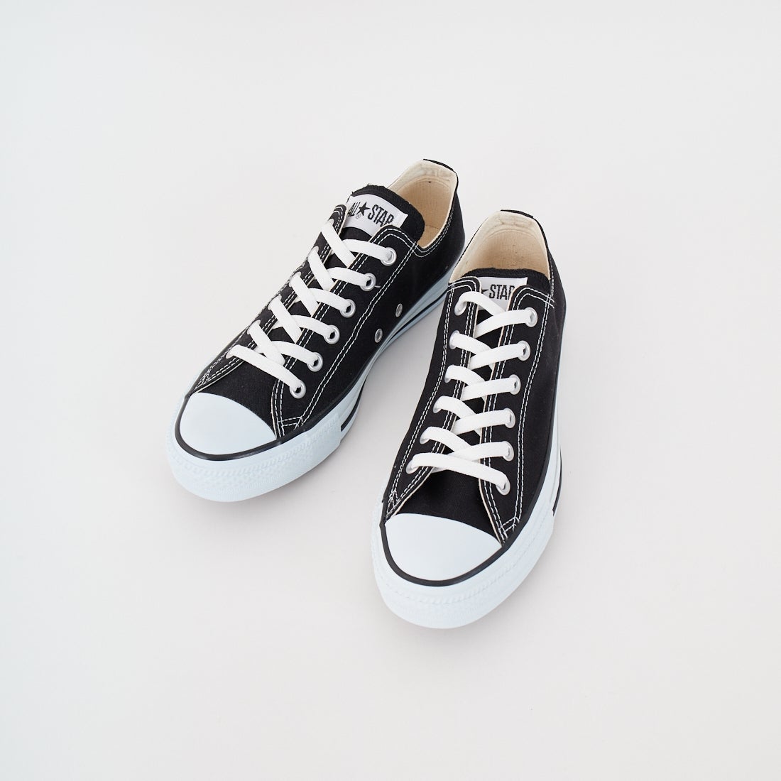 CONVERSE [コンバース] オールスターOX キャンバススニーカー [CANVAS-AS-OX] BLACK