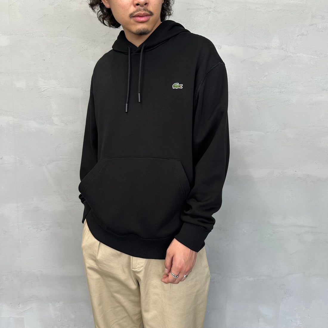 LACOSTE [ラコステ] プレミアムスウェットフーディー [SH6925