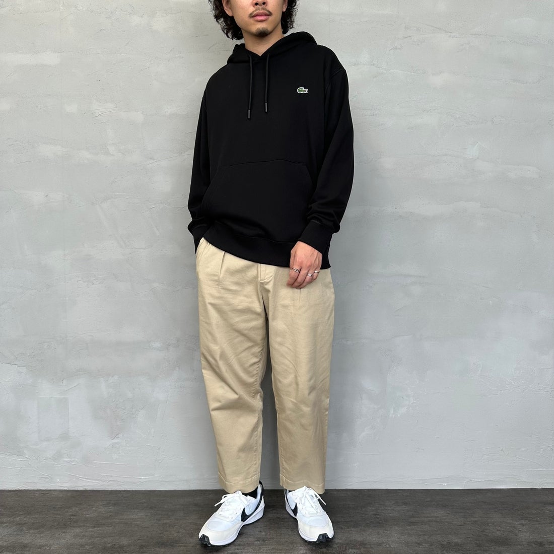 LACOSTE [ラコステ] プレミアムスウェットフーディー [SH6925