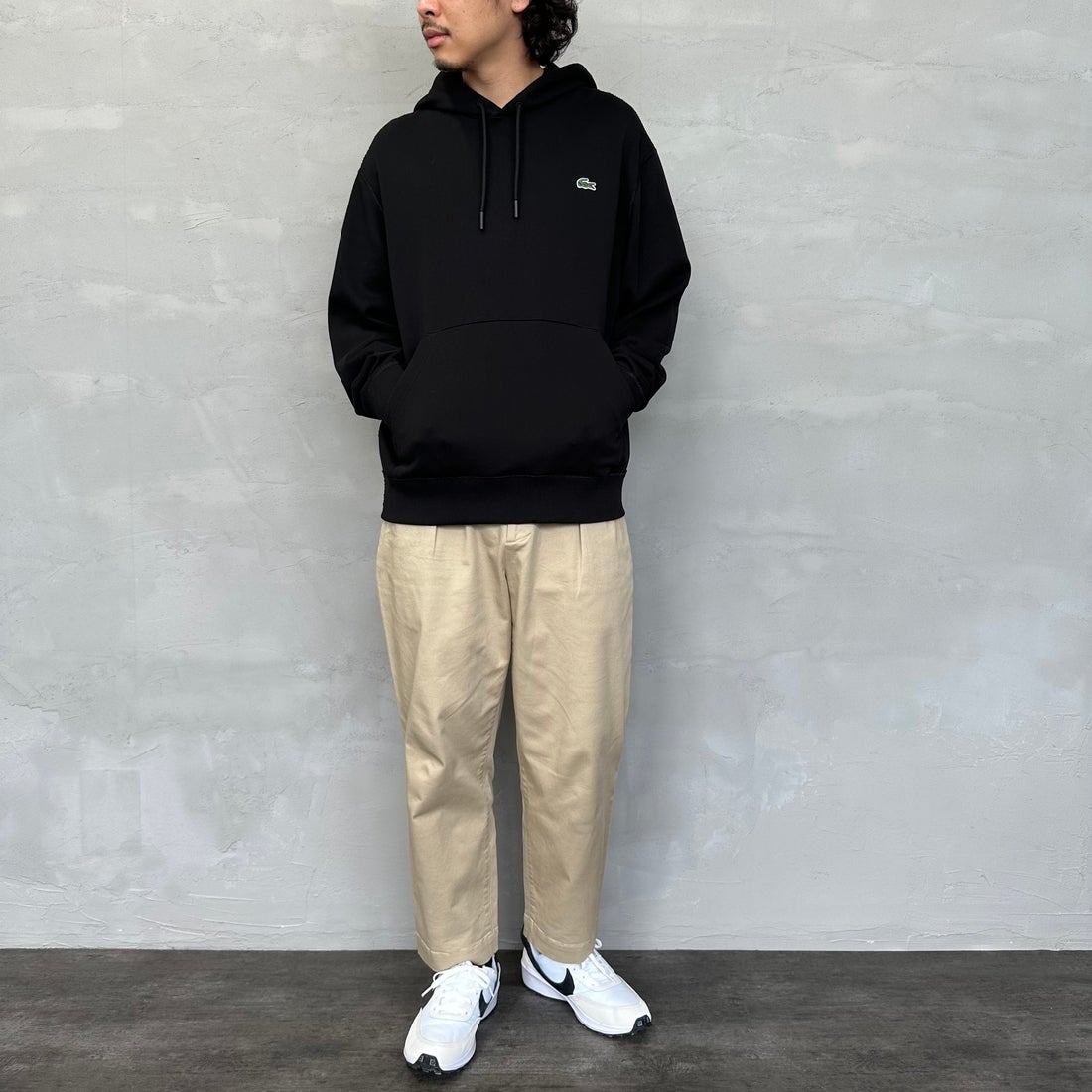 LACOSTE [ラコステ] プレミアムスウェットフーディー [SH6925