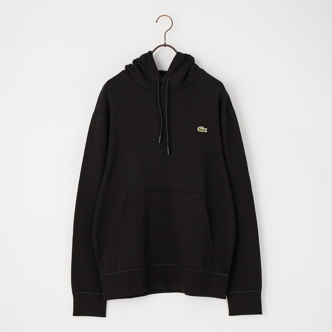 LACOSTE [ラコステ] プレミアムスウェットフーディー [SH6925] 031 BLACK