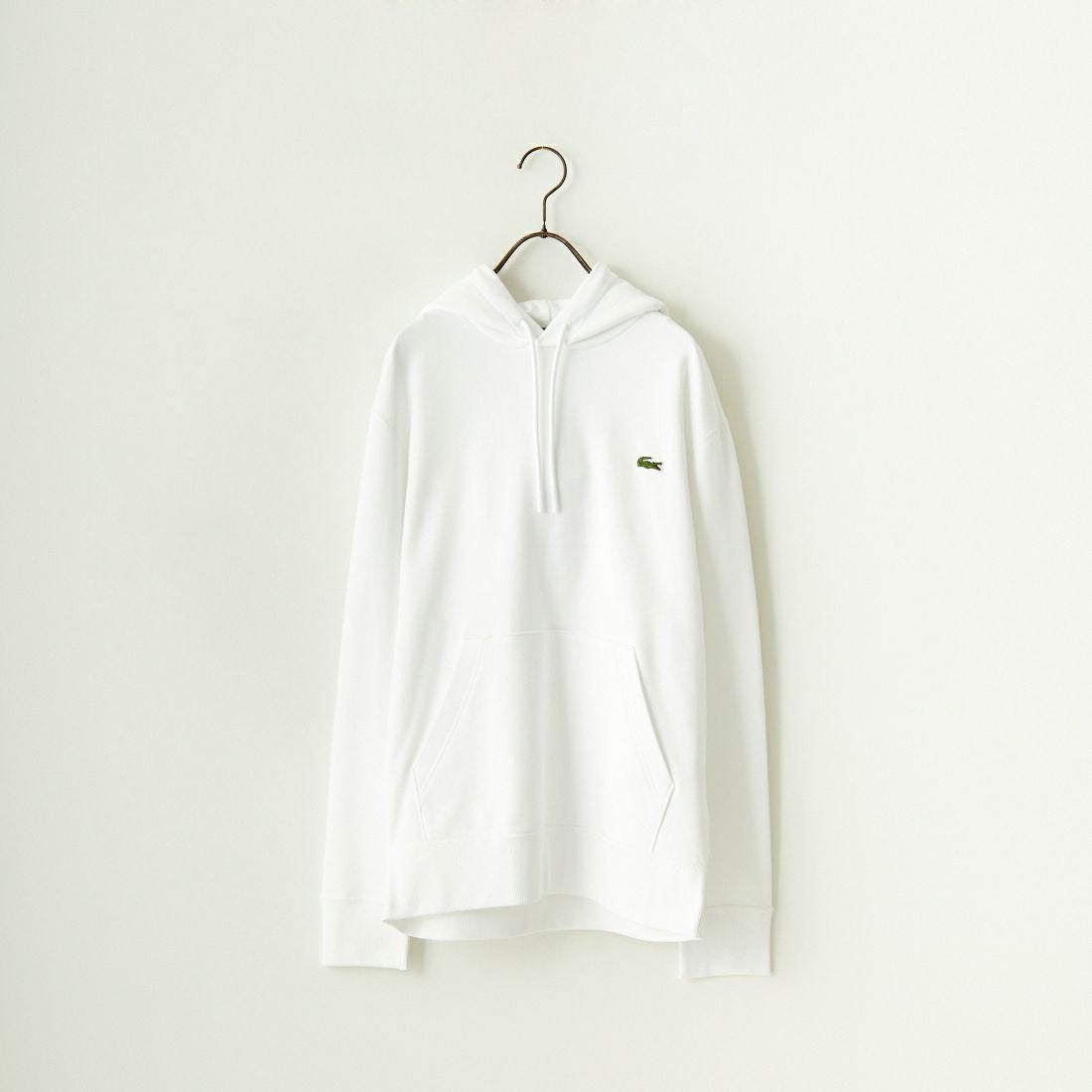 LACOSTE [ラコステ] プレミアムスウェットフーディー [SH6925] 001 WHITE