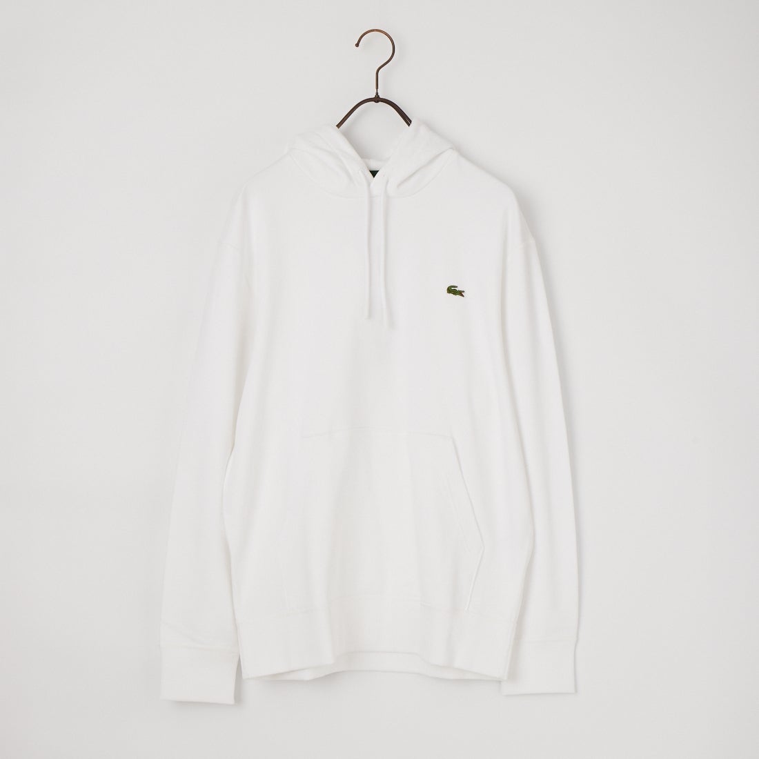 LACOSTE [ラコステ] プレミアムスウェットフーディー [SH6925] 001 WHITE