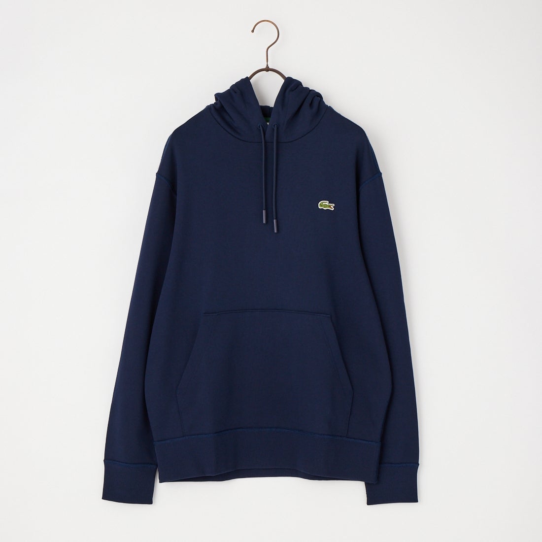 LACOSTE [ラコステ] プレミアムスウェットフーディー [SH6925] 166 NAVY B