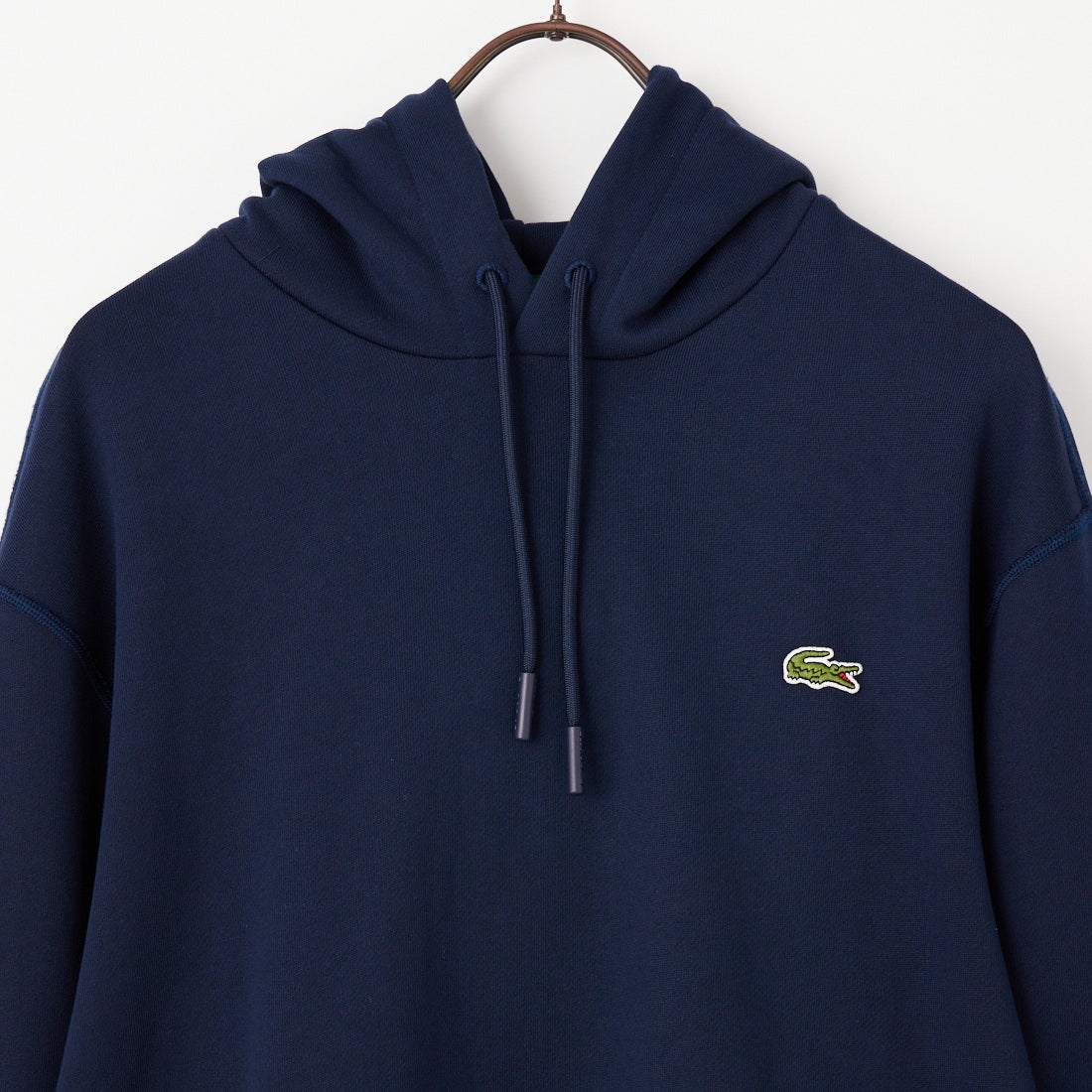 LACOSTE [ラコステ] プレミアムスウェットフーディー [SH6925] 166 NAVY B