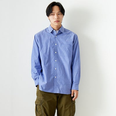 ﾛｲﾔﾙﾌﾞﾙｰ&&モデル身長：179cm 着用サイズ：M&&