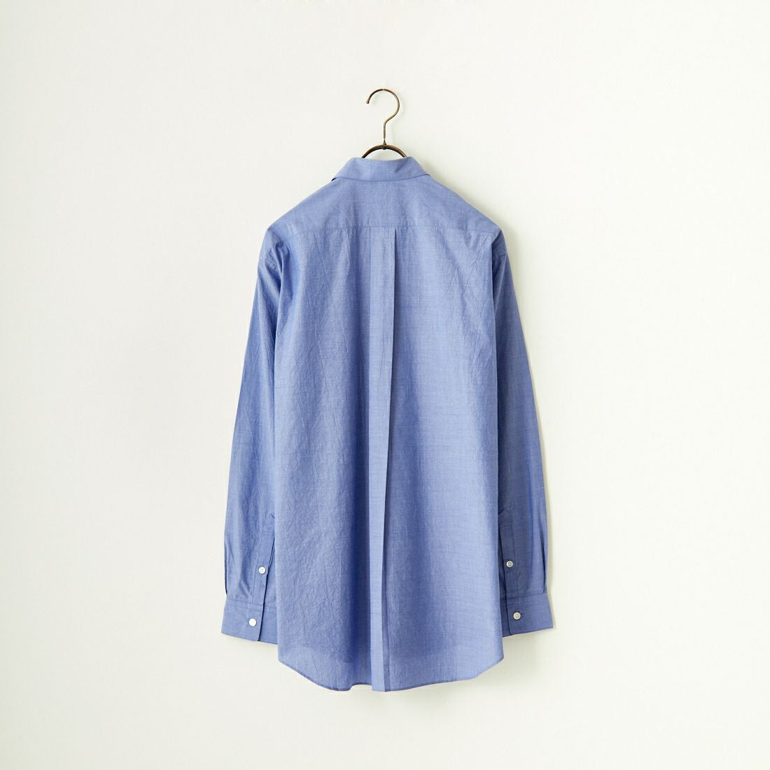 Noir Fabrik [ヌワールファブリック] シャンブレーワッシャーベーシックシャツ [BN0123-401] ﾛｲﾔﾙﾌﾞﾙｰ