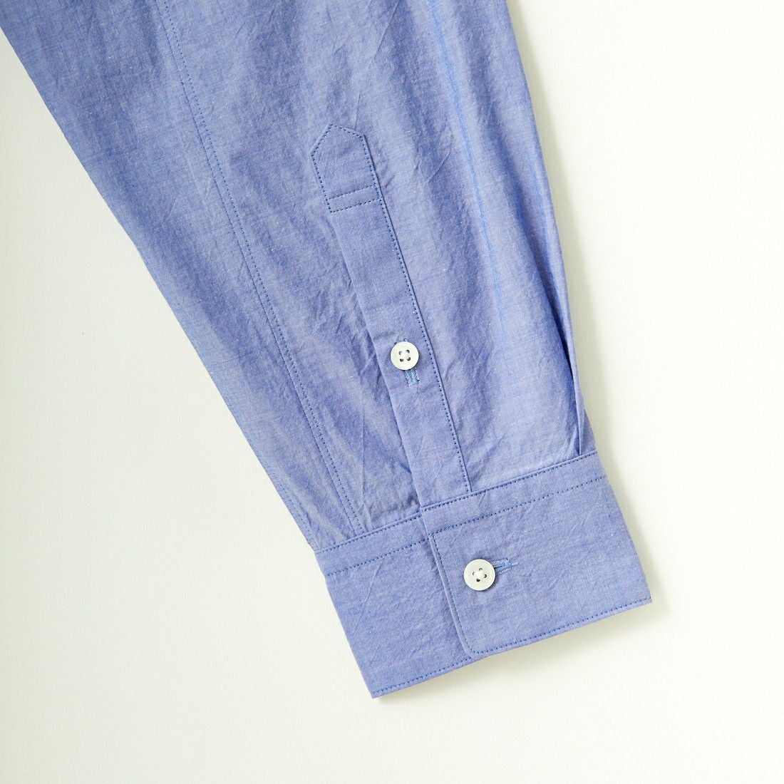 Noir Fabrik [ヌワールファブリック] シャンブレーワッシャーベーシックシャツ [BN0123-401] ﾛｲﾔﾙﾌﾞﾙｰ