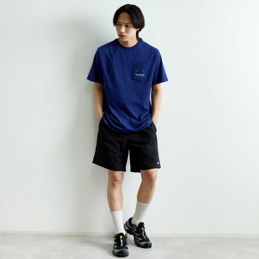 patagonia [パタゴニア] メンズ バギーズ ロング 7インチ [58035] BOB &&モデル身長：179cm 着用サイズ：M&&