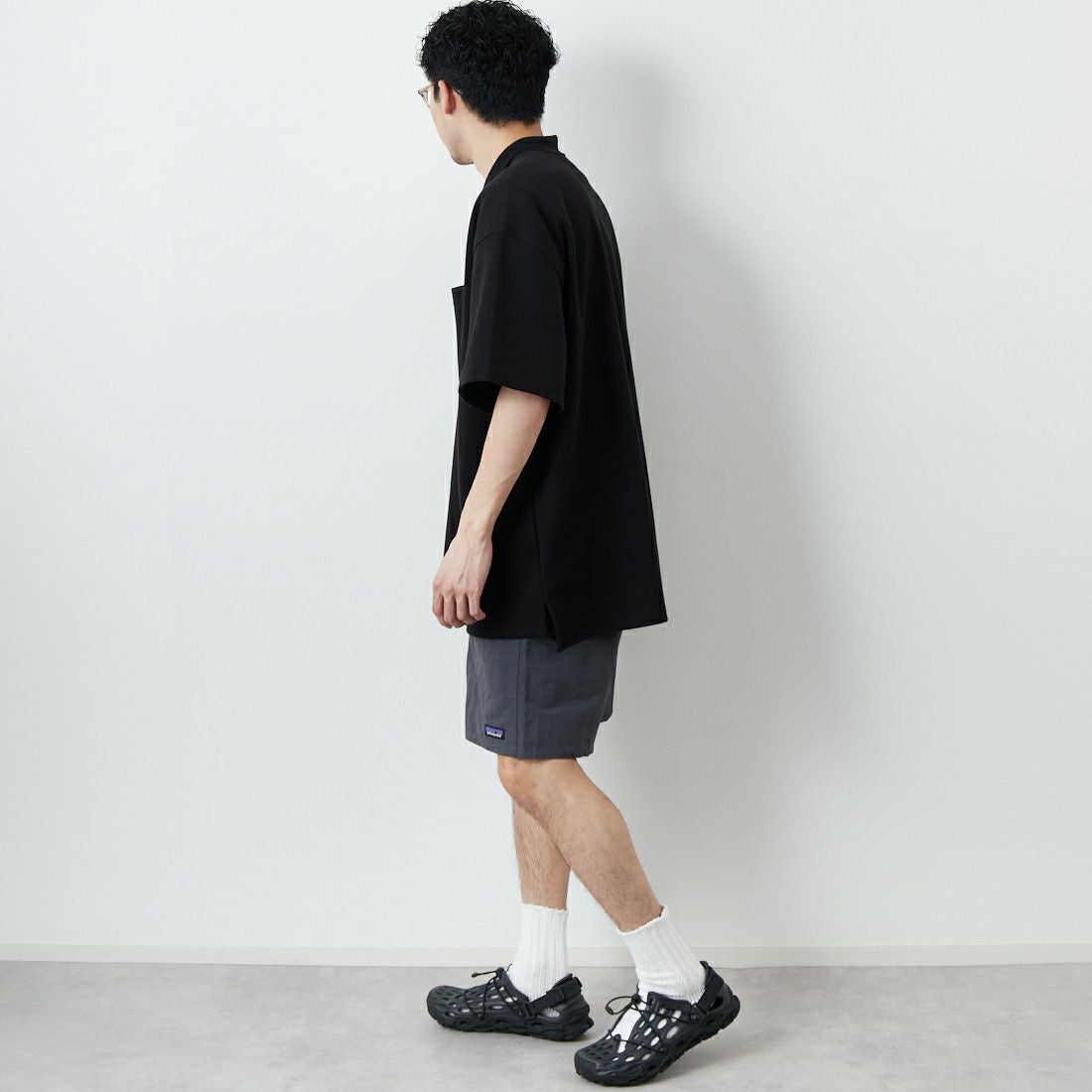 patagonia [パタゴニア] メンズ バギーズ ロング 7インチ [58035] FGE &&モデル身長：168cm 着用サイズ：M&&