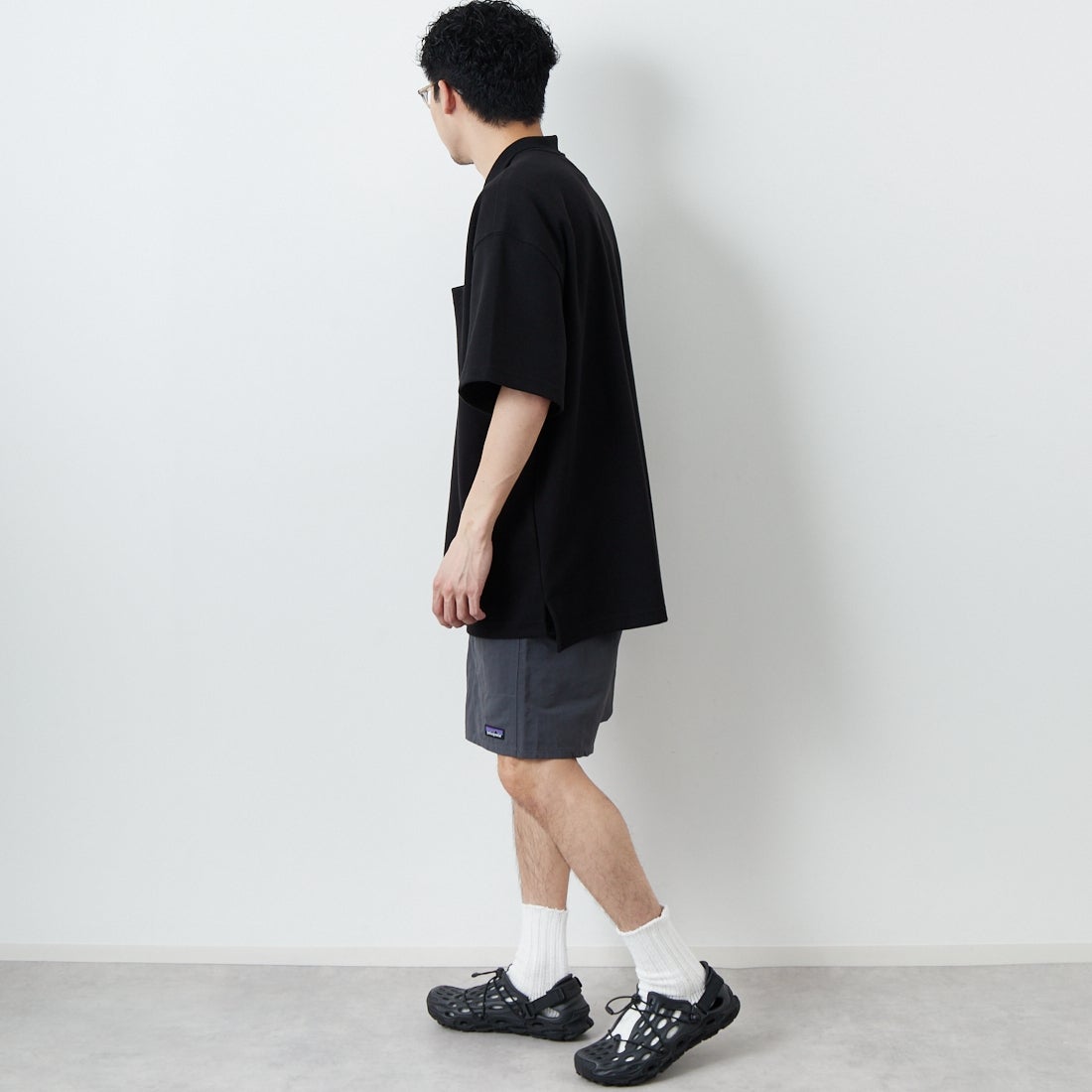 patagonia [パタゴニア] メンズ バギーズ ロング 7インチ [58035] FGE &&モデル身長：168cm 着用サイズ：M&&