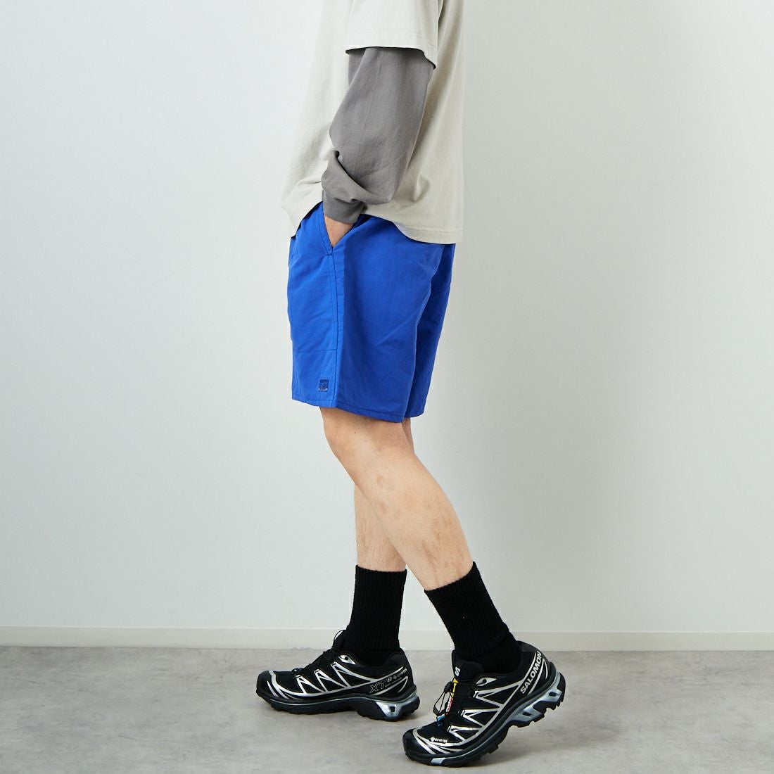 patagonia [パタゴニア] メンズ バギーズ ロング 7インチ [58035] EDBL &&モデル身長：179cm 着用サイズ：M&&