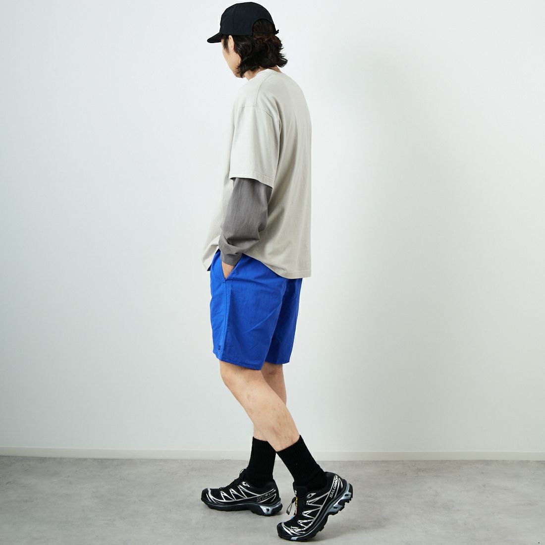 patagonia [パタゴニア] メンズ バギーズ ロング 7インチ [58035] EDBL &&モデル身長：179cm 着用サイズ：M&&