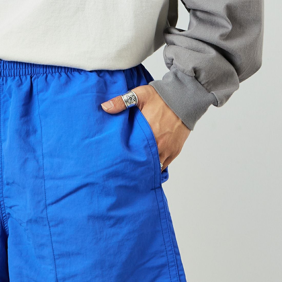 patagonia [パタゴニア] メンズ バギーズ ロング 7インチ [58035] EDBL &&モデル身長：179cm 着用サイズ：M&&