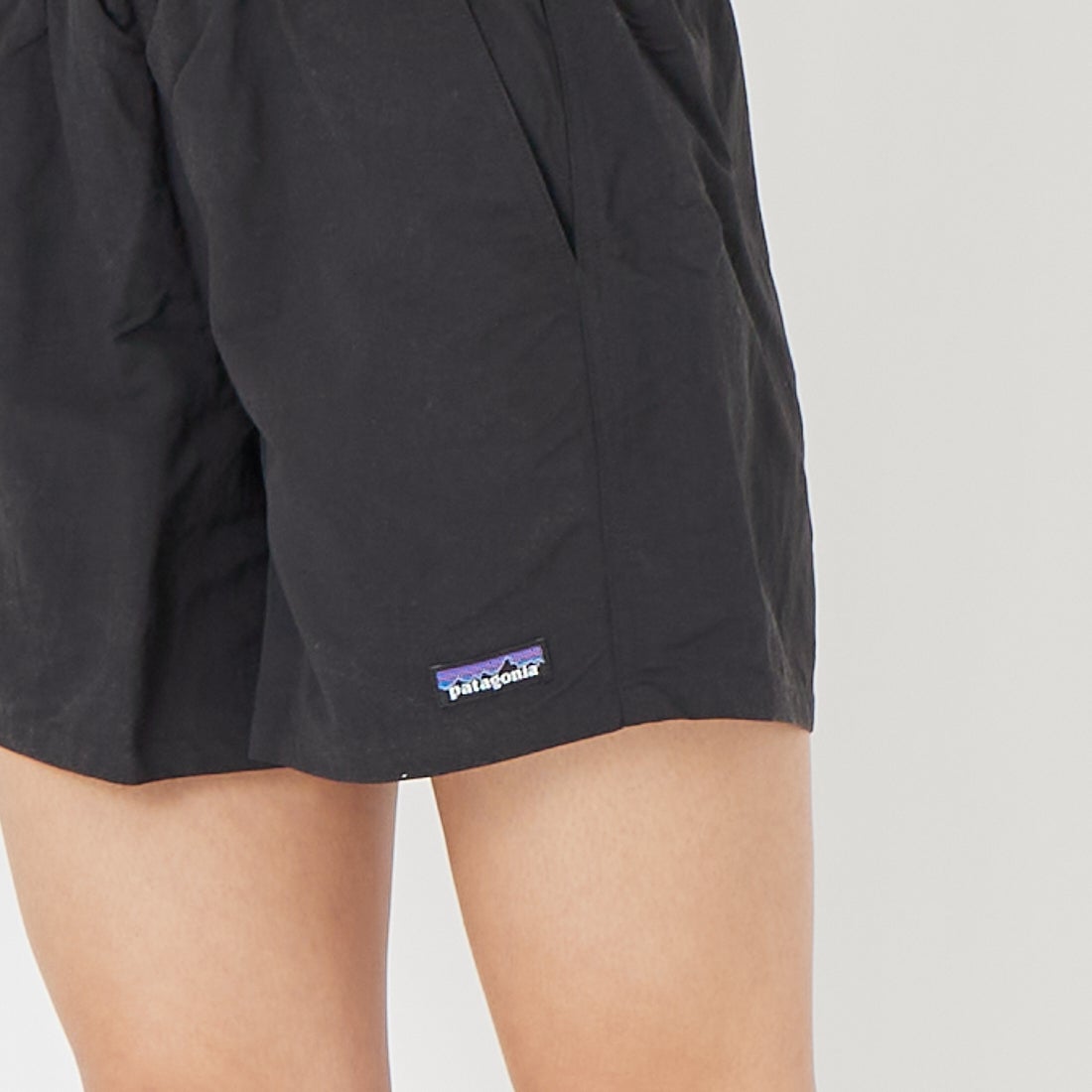patagonia [パタゴニア] ウィメンズ バギーズ ショーツ [57059] BOB &&モデル身長：162cm 着用サイズ：S&&