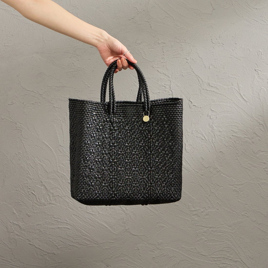 Letra [レトラ] メルカドバッグ S ROMBO [610720301] BLK