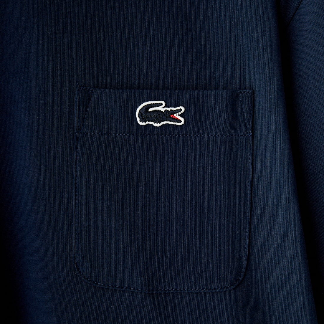 コステ] アウトラインクロックポケットTシャツ [TH5581] 166 NAVY
