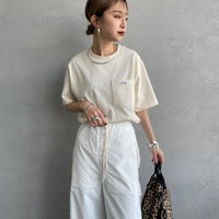 XFJ ECRU &&モデル身長：150cm 着用サイズ：2&&