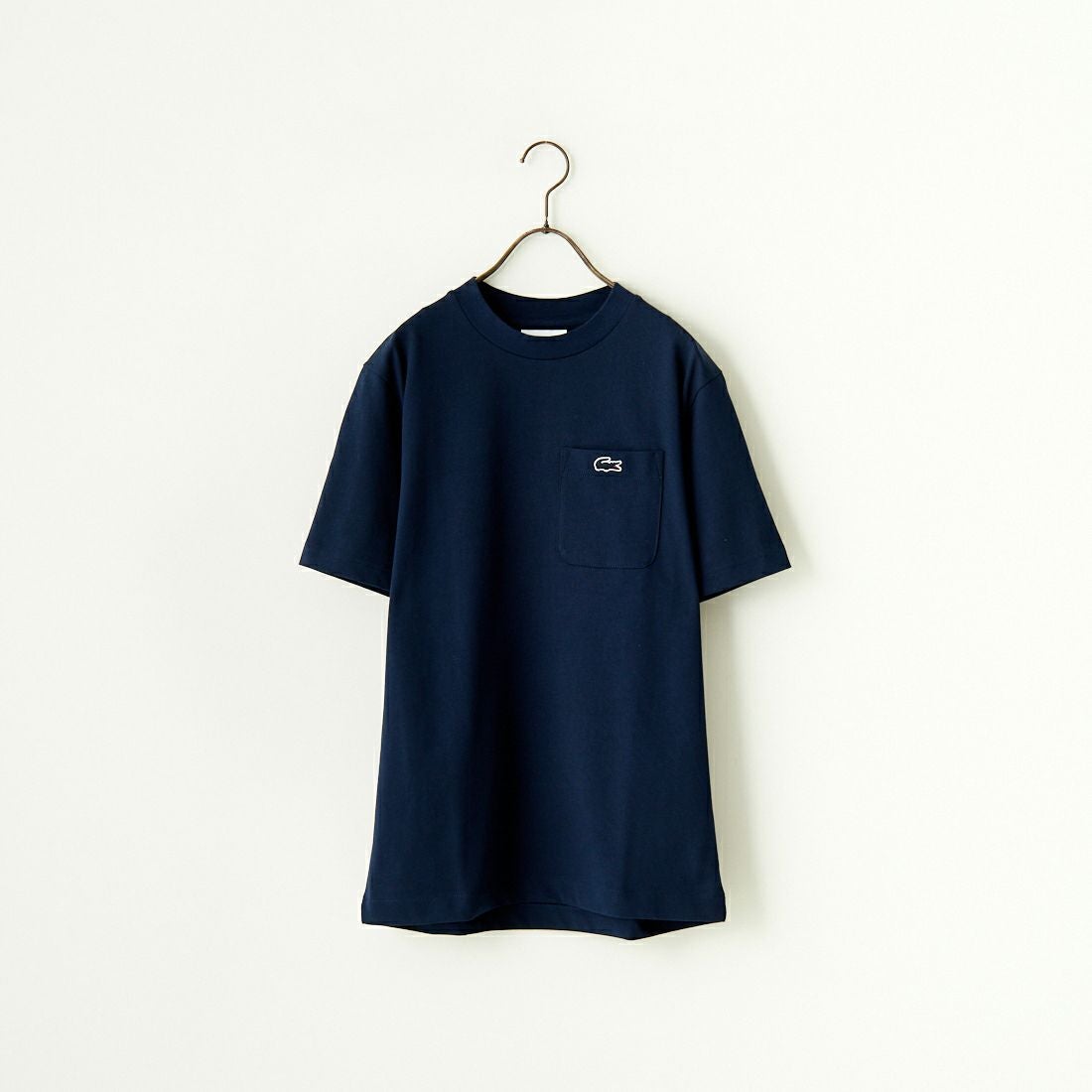 LACOSTE [ラコステ] アウトラインクロックポケットTシャツ [TH5581] 166 NAVY