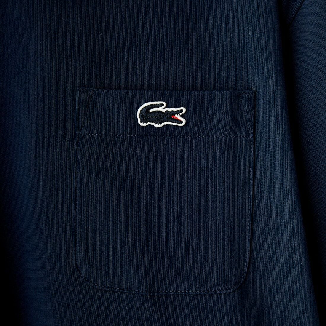 LACOSTE [ラコステ] アウトラインクロックポケットTシャツ [TH5581] 166 NAVY