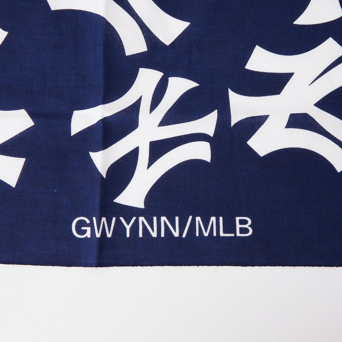 MLB × INFIELDER DESIGN [エムエルビー × インフィールダーデザイン] MLBロゴストール [MLB-165] NVY-NAVY