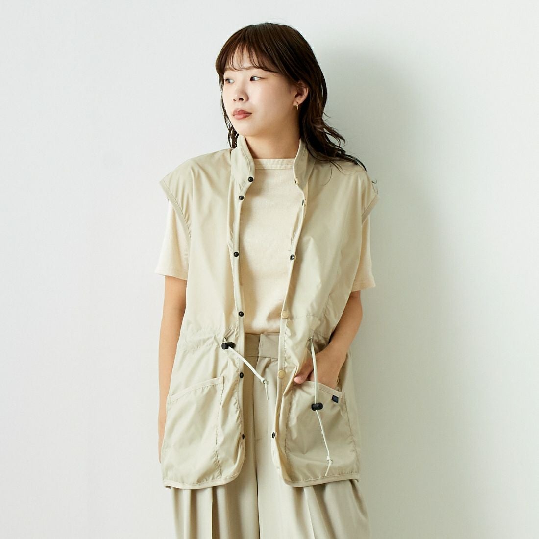 I17 NATURA&&モデル身長：167cm 着用サイズ：M&&