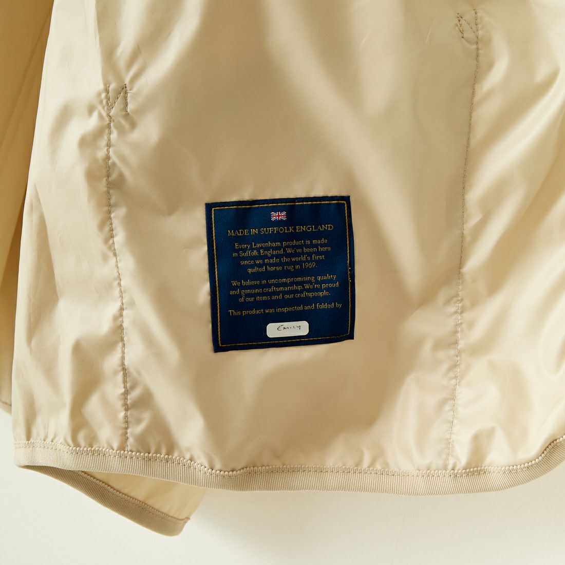 LAVENHAM [ラベンハム] ギャザーウエストベスト [LV7041] I17 NATURA