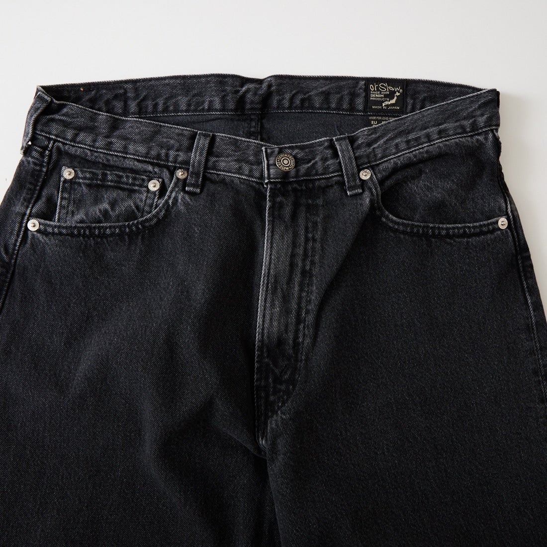 orSlow [オアスロウ] 101 ダッドフィットパンツ [01-1010W] D61S BLK D