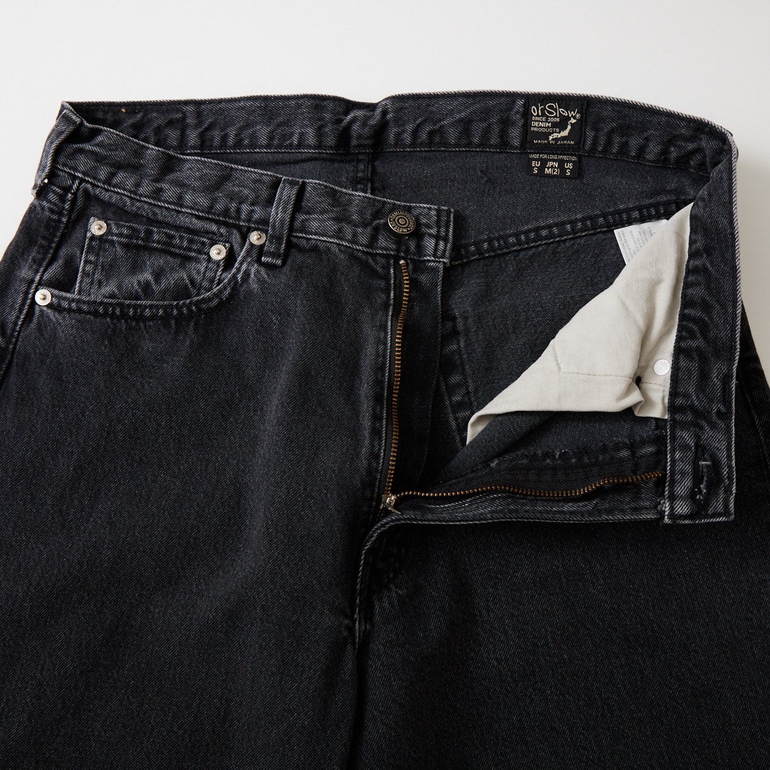 orSlow [オアスロウ] 101 ダッドフィットパンツ [01-1010W] D61S BLK D