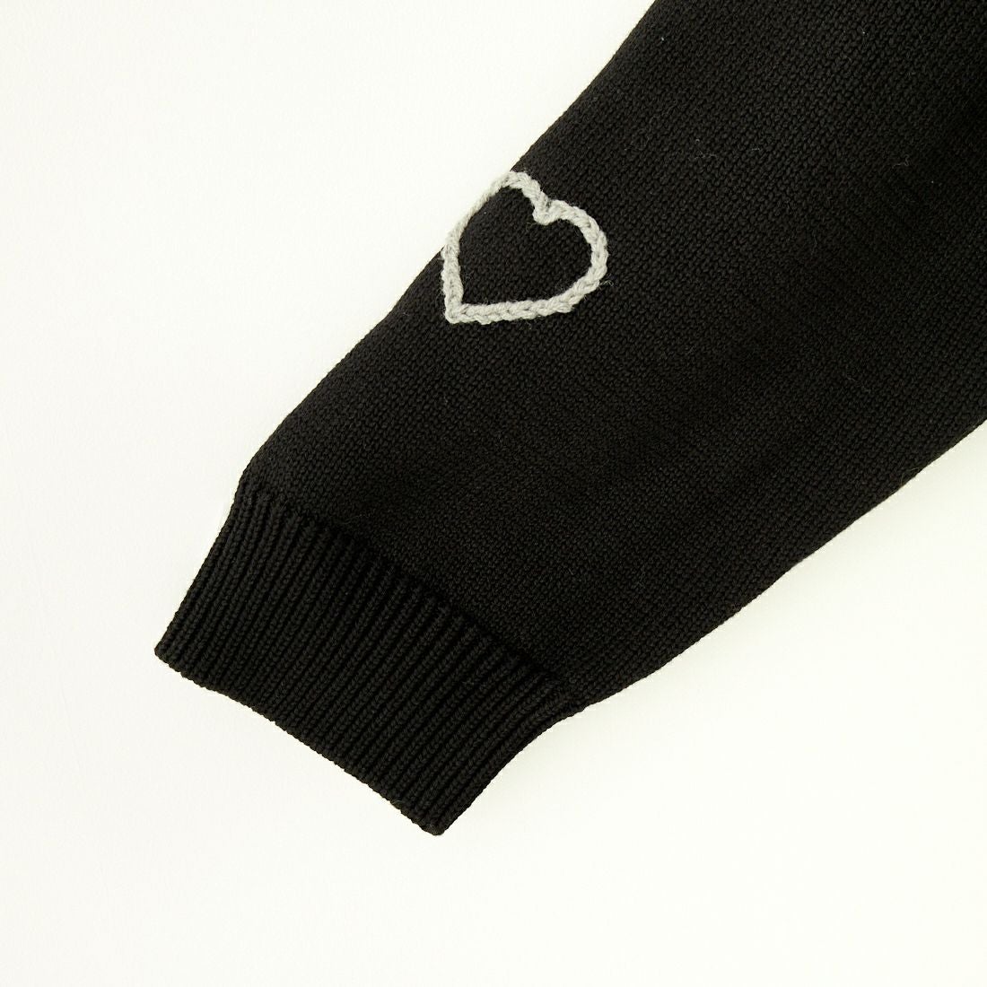 ChahChah [チャーチャー] HAPPY HEARTFULL カーディガン [CC-24SS-KN01] BLACK