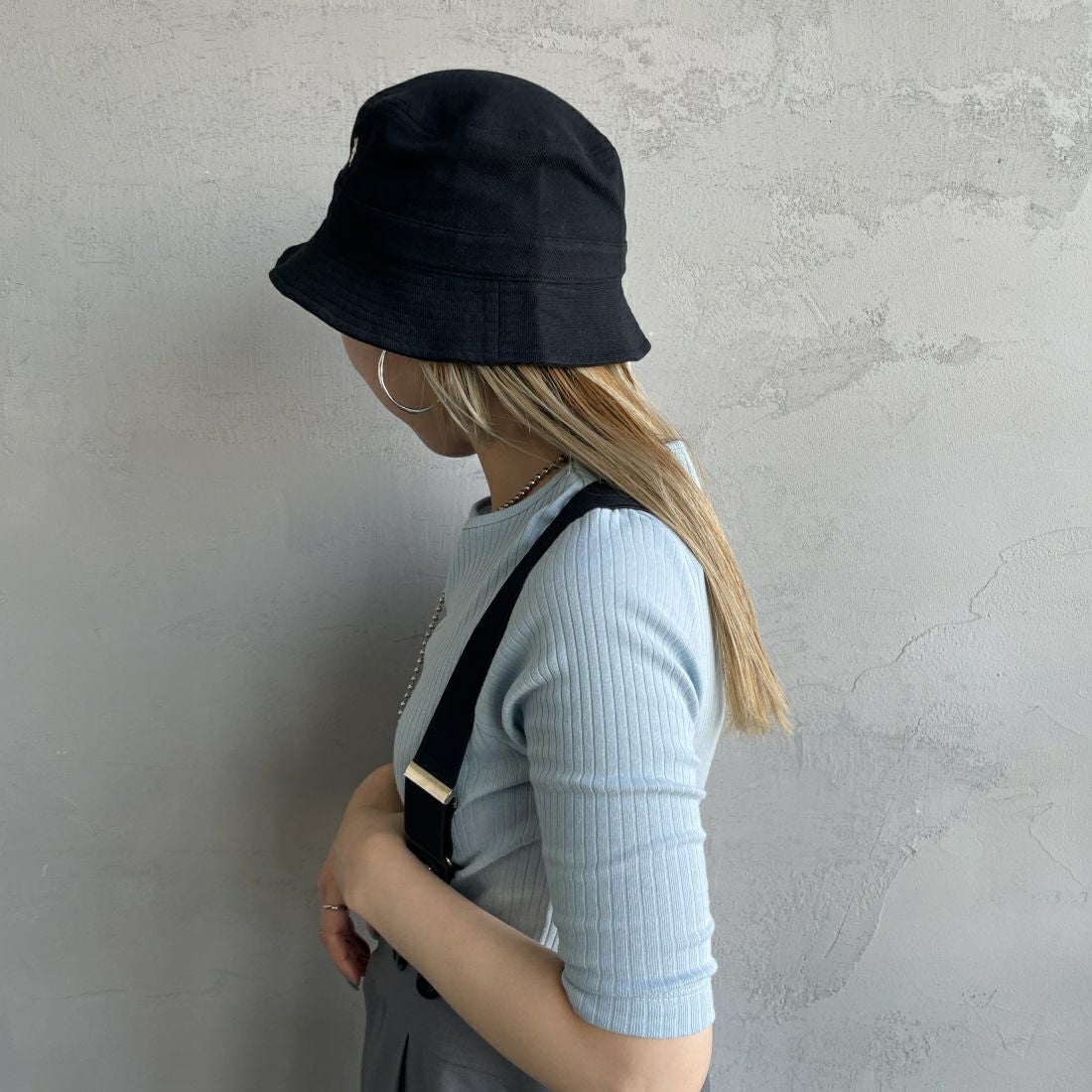 Gymphlex [ジムフレックス] コットンバケットハット [GY-H0278DYC] BLACK