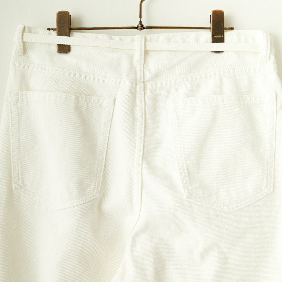 Noir Fabrik [ヌワールファブリック] フリンジデニムショートパンツ [NF-242-004] WHTｶﾂﾗｷﾞ