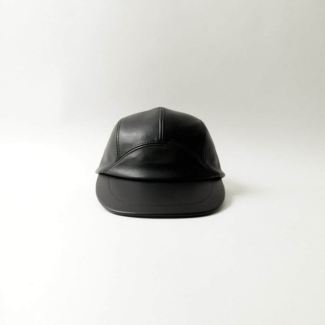 Indietro Association [インディエトロアソシエーション] レザージェットキャップ [IA-24-091] BLACK