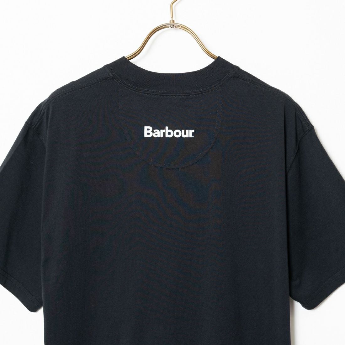 Barbour [バブアー] Grainger アーカイブ ロゴ リラックスフィット Tシャツ [MTS1259] BLACK