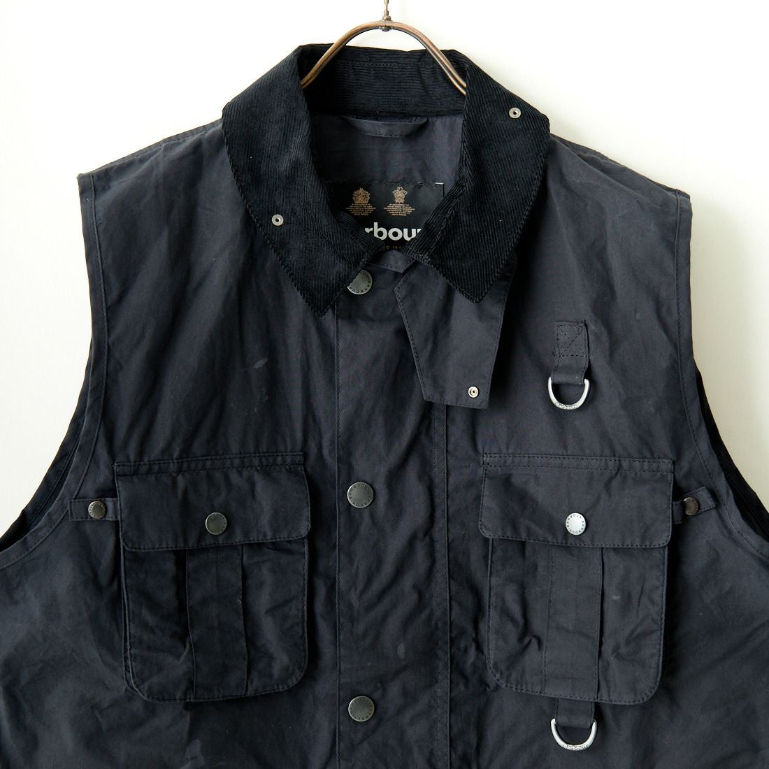 Barbour [バブアー] モディファイド トランスポート ベスト [MGI0246] DK NAVY
