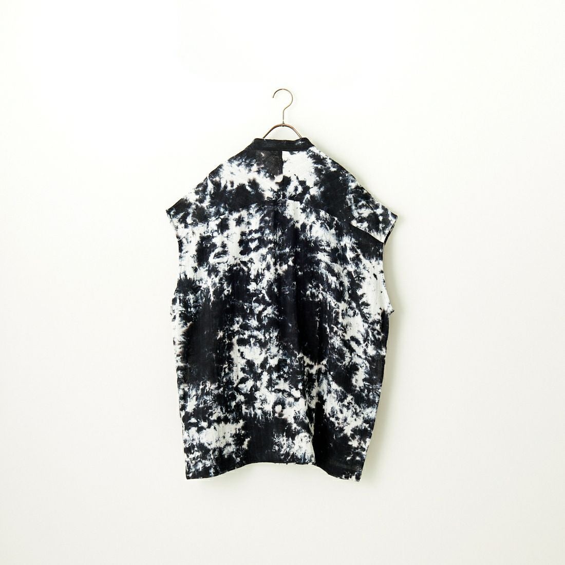 ATA [アタ] コットンスリーブレスシャツ [A01-04010] BLACK