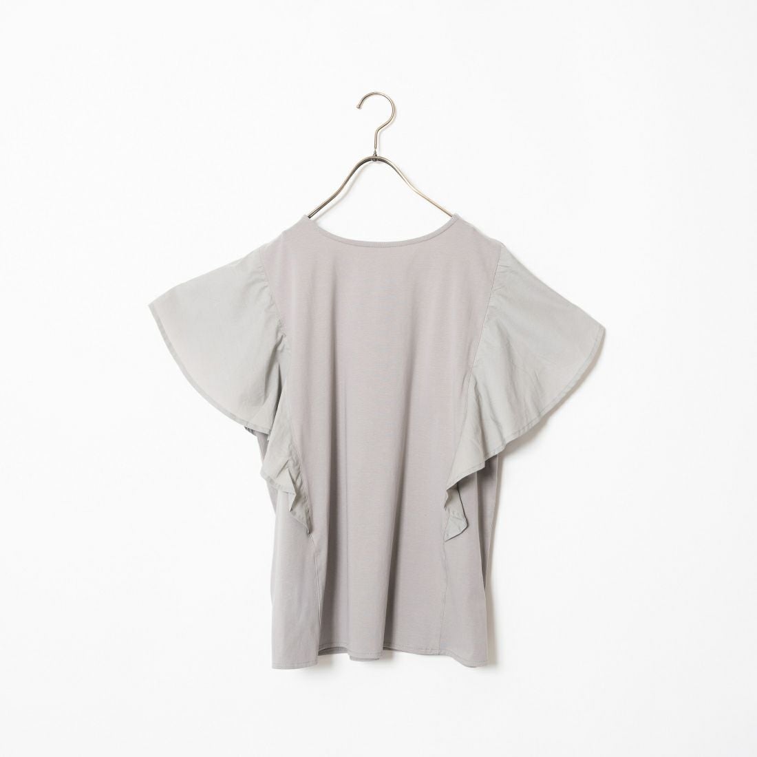 Maison de L'allure [メゾン ドゥ ラリュール] 2WAYキーネックラッフルプルオーバー [24112017] 07 GRAY