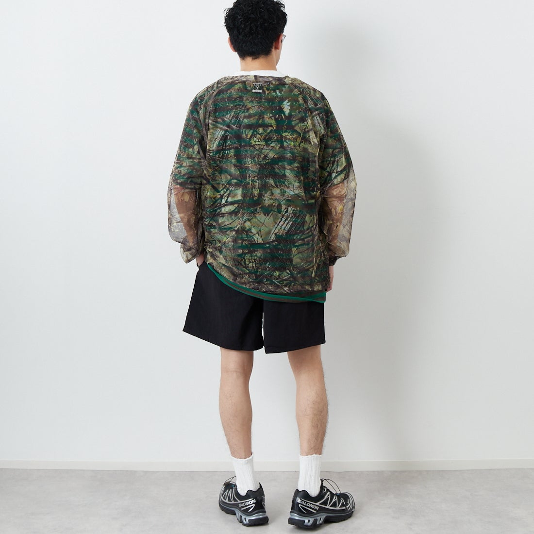 patagonia [パタゴニア] メンズ バギーズ ショーツ 5インチ [57022] BOB&&モデル身長：168cm 着用サイズ：M&&