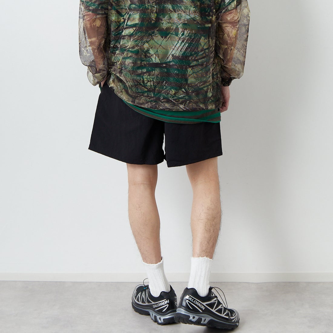 patagonia [パタゴニア] メンズ バギーズ ショーツ 5インチ [57022] BOB&&モデル身長：168cm 着用サイズ：M&&
