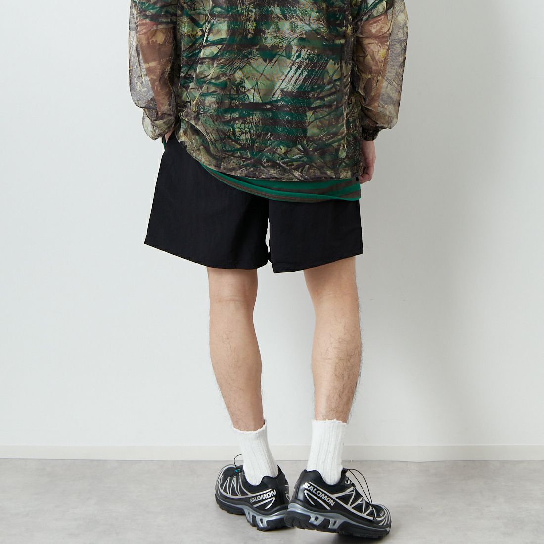 patagonia [パタゴニア] メンズ バギーズ ショーツ 5インチ [57022] BOB&&モデル身長：168cm 着用サイズ：M&&