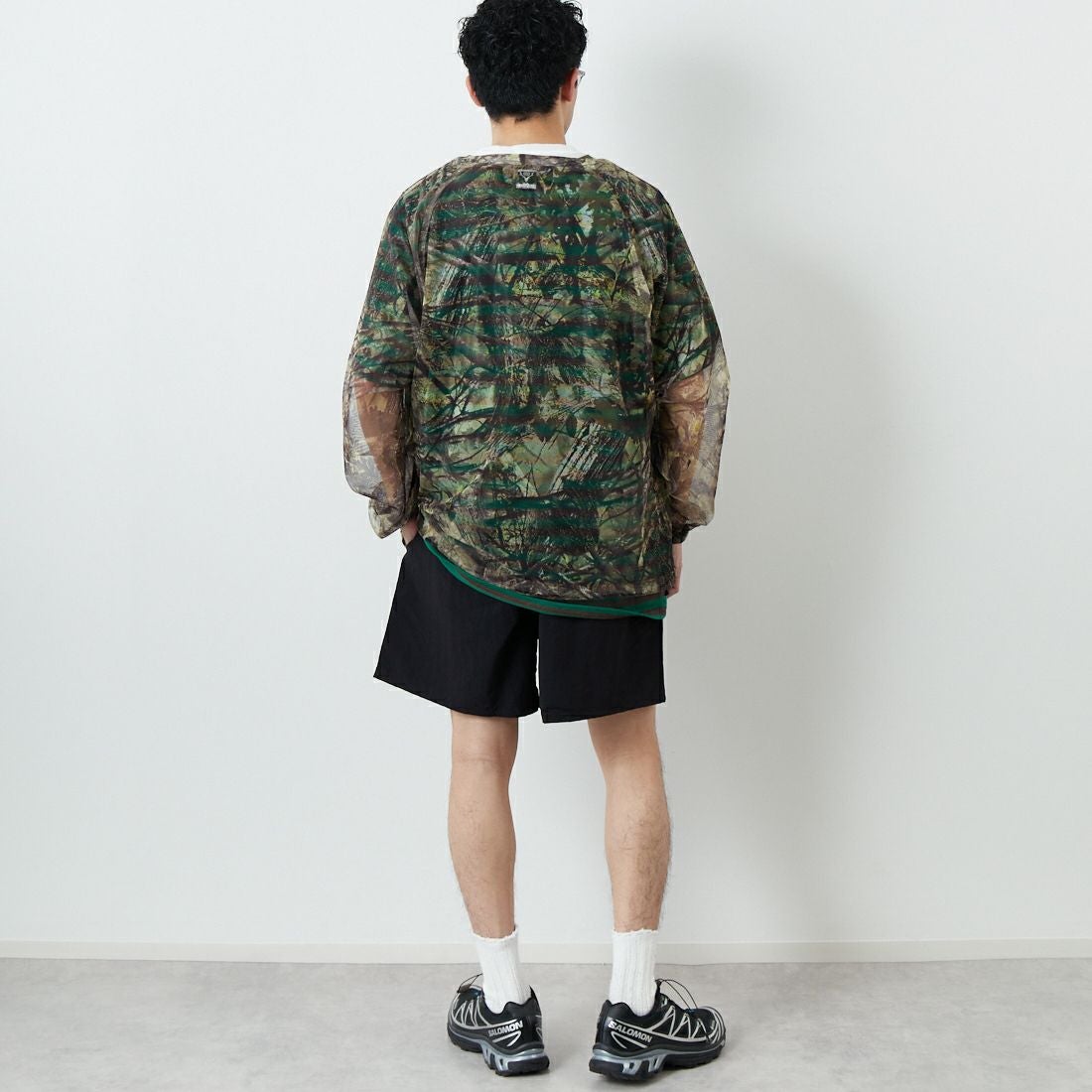 patagonia [パタゴニア] メンズ バギーズ ショーツ 5インチ [57022] BOB&&モデル身長：168cm 着用サイズ：M&&