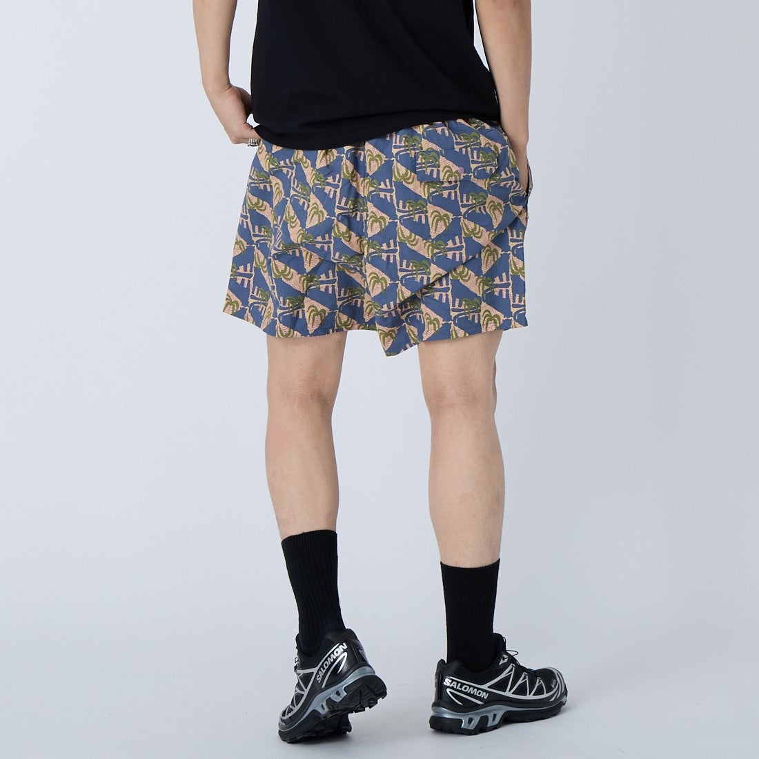 patagonia [パタゴニア] メンズ バギーズ ショーツ 5インチ [57022] JGDO &&モデル身長：179cm 着用サイズ：L&&