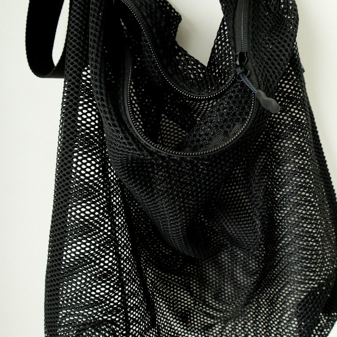 JULY NINE [ジュライナイン] SEAQUELメッシュショルダーバッグ [JN100006005] BLACK