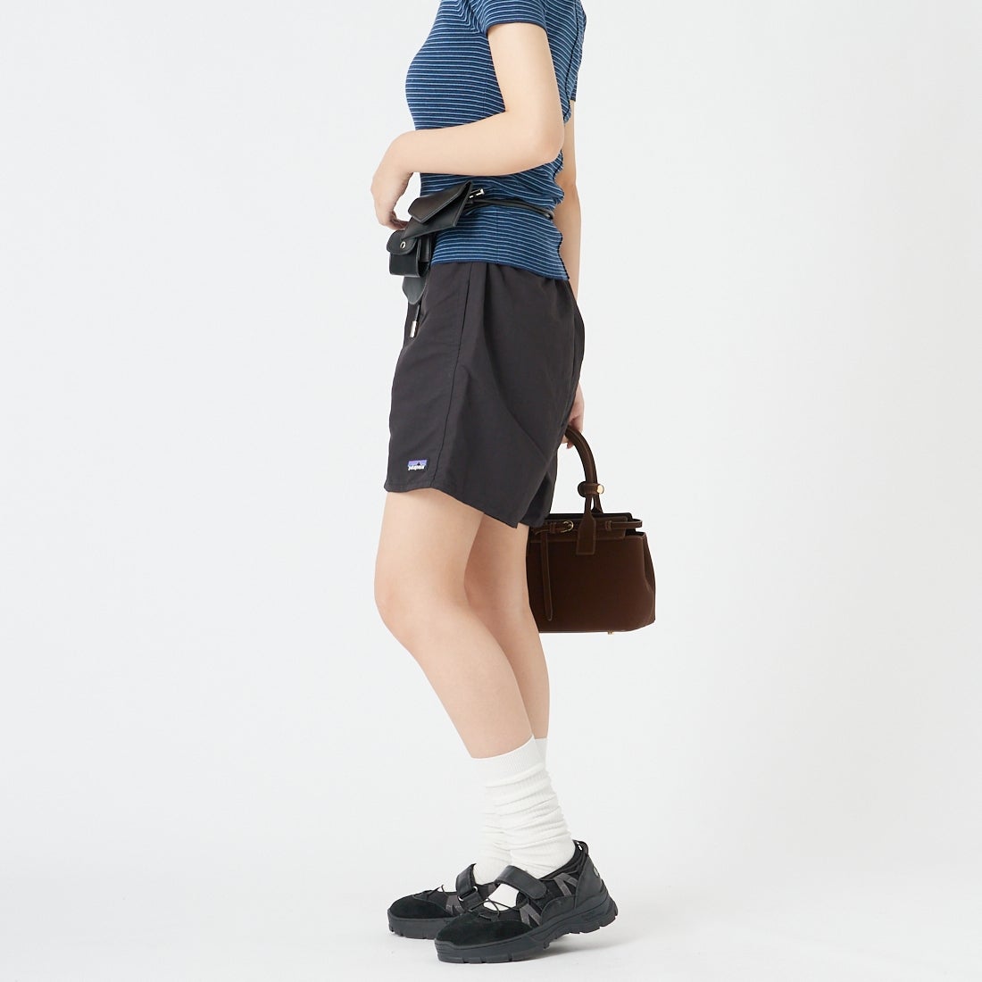 patagonia [パタゴニア] メンズ バギーズショーツ [57022] BOB &&モデル身長：162cm 着用サイズ：XS&&