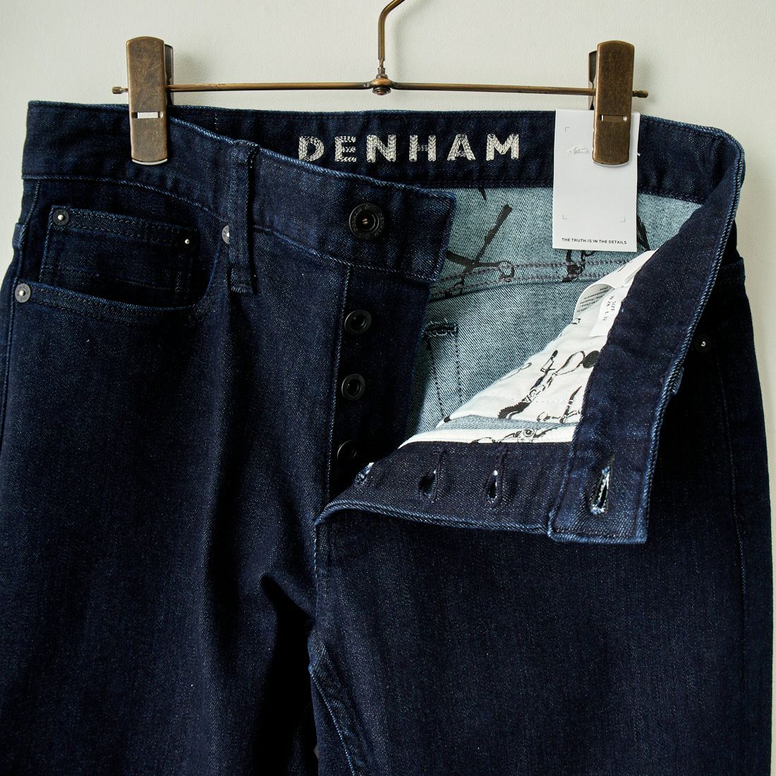 DENHAM [デンハム] スリムフィットジーンズ RAZOR [RAZOR-BLFMVBLUE] DARK BLUE