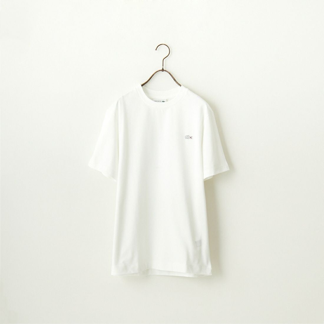 LACOSTE [ラコステ] クルーネックTシャツ [TH5582] 001 WHITE