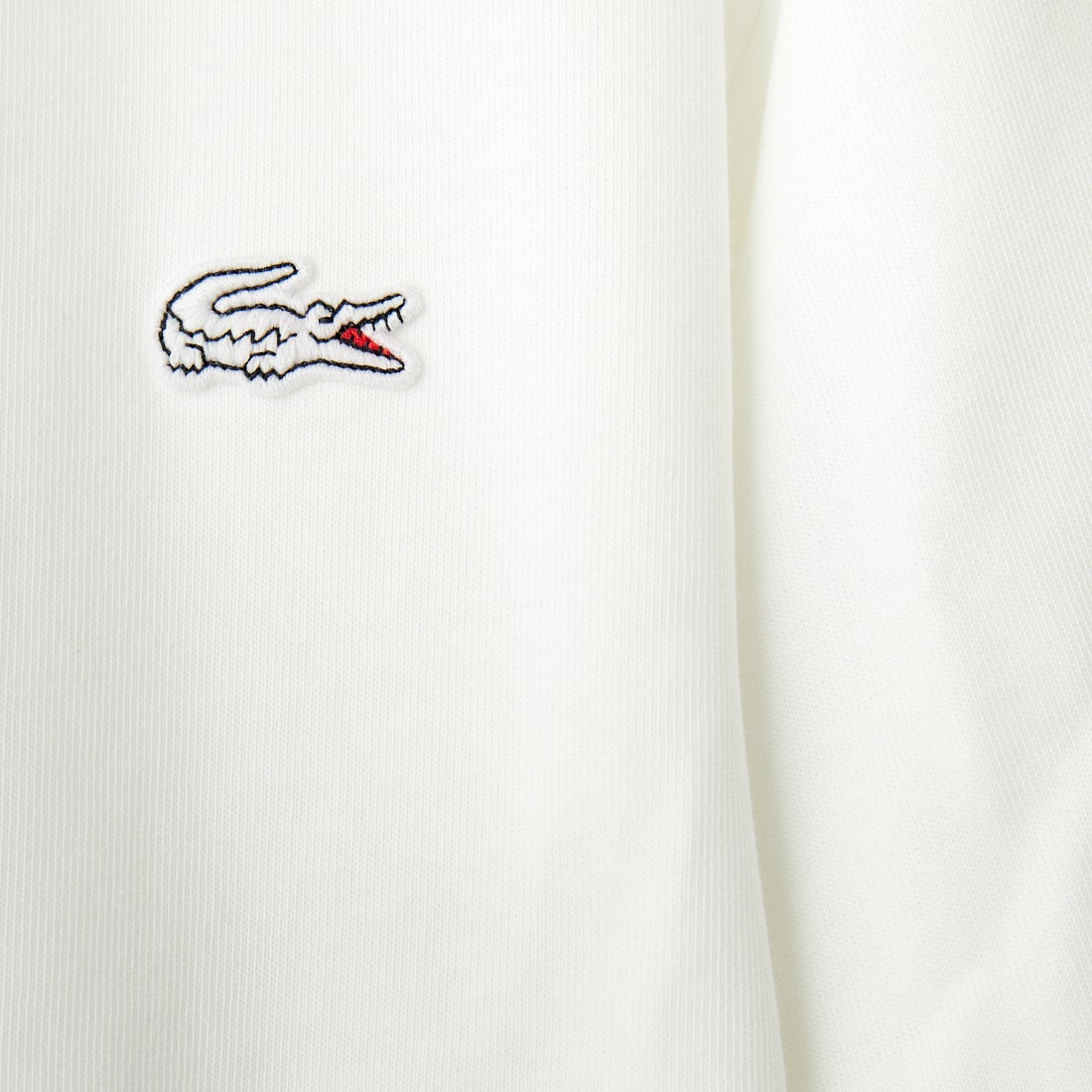 LACOSTE [ラコステ] クルーネックTシャツ [TH5582] 001 WHITE