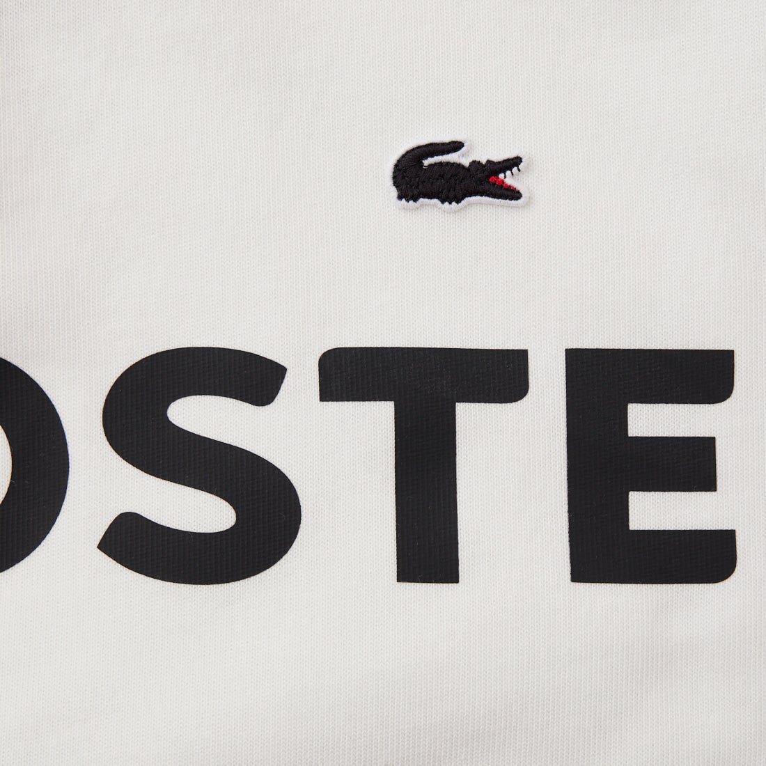 LACOSTE [ラコステ] ヘビーウェイトロゴTシャツ [TH2299] 70V WHITE