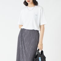 001 WHITE&&モデル身長：162cm 着用サイズ：2&&